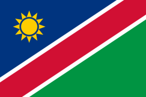 Namibias Flagge